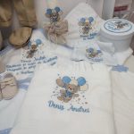 Trusou Botez Premium Ursulet cu Baloane, Micul Denis și Set a Doua zi la Băiță - imagine 4