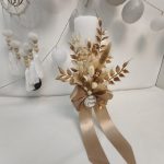 Lumânare Ceara Alba Striata