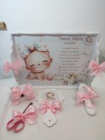 Set Tava Mot Fetita cu Fundita Si Banut de Argint - imagine 4