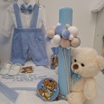 Trusou Premium Ursulet cu Inimioare si Lumanare din Ceara Fagure - imagine 5