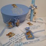Trusou Premium Ursulet cu Inimioare si Lumanare din Ceara Fagure - imagine 6
